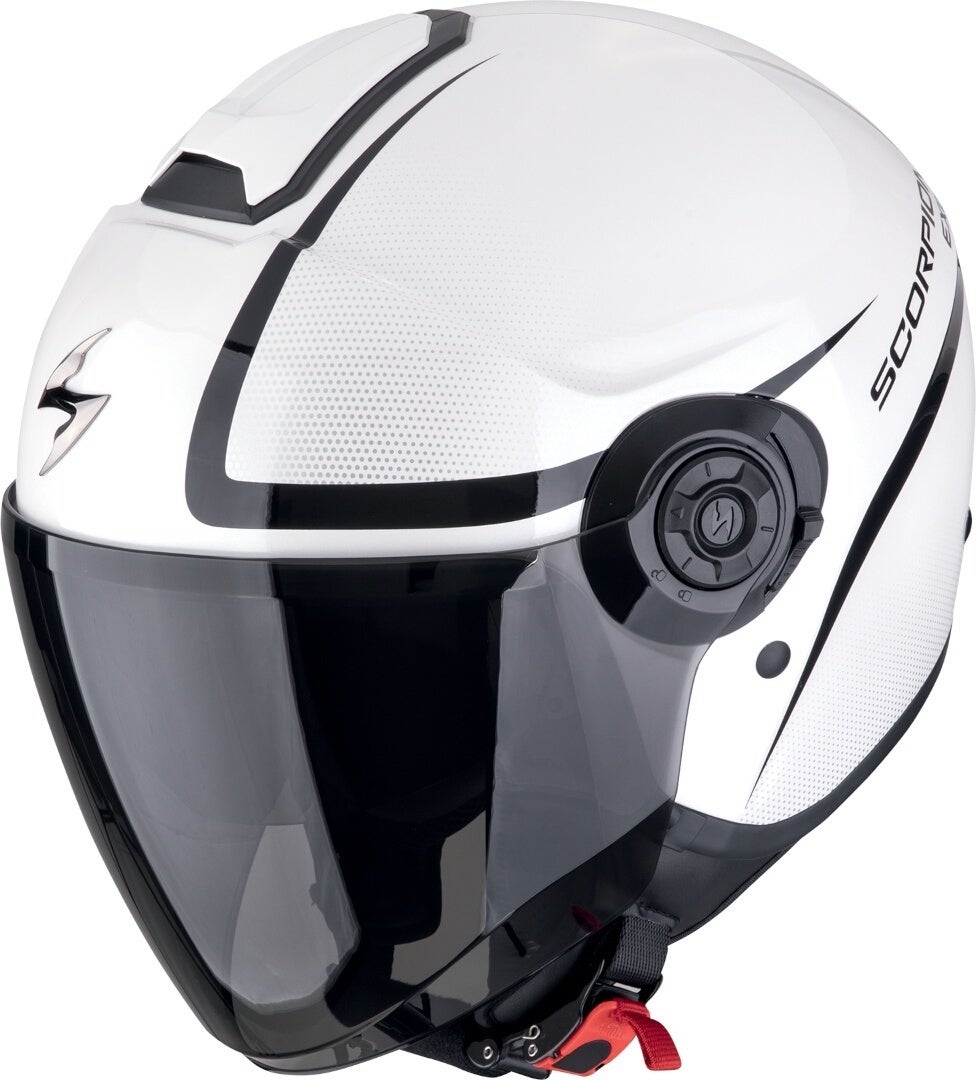 Scorpion EXO-City II Intercity Cască cu reacție Alb/Negru S (55/56) Figura 1
