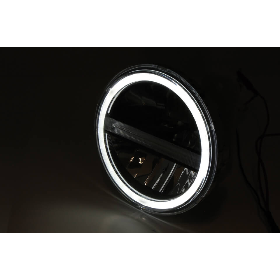 HIGHSIDER LED Hauptscheinwerfereinsatz TYP 6 mit TFL, rund, 5 3/4 Zoll Figura 4