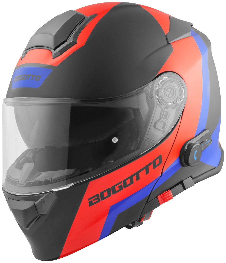 Bogotto V271 BT Zabu Cască Bluetooth Negru/Roșu/Albastru XS Figura 2
