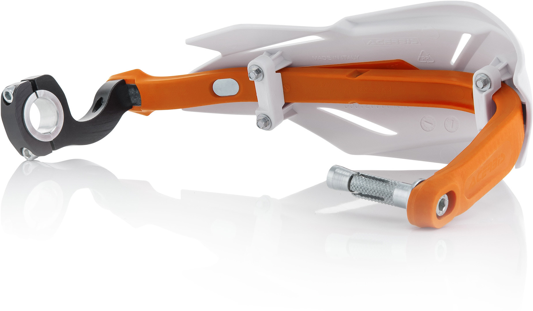 Acerbis X-Factory Protecție pentru mână Alb/portocaliu Figura 2