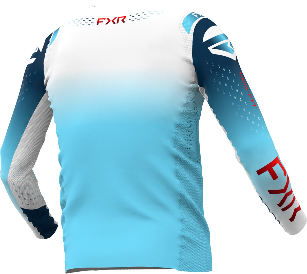 FXR Helium 2023 Motocross Jersey hellblau/weiß M Abbildung 2