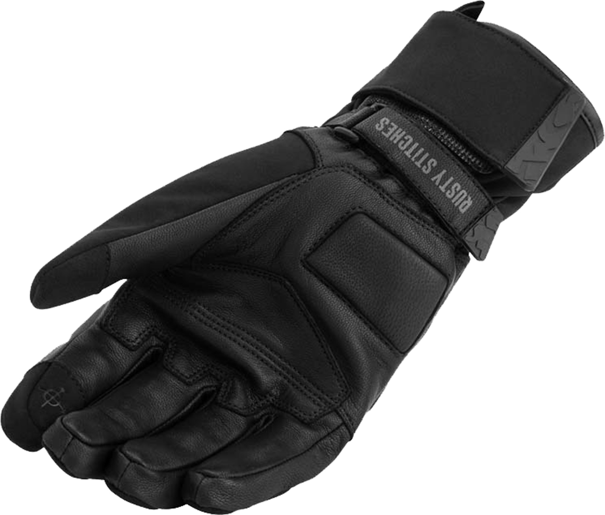 Rusty Stitches Alex vanntette motorsykkelhansker S Figur 2
