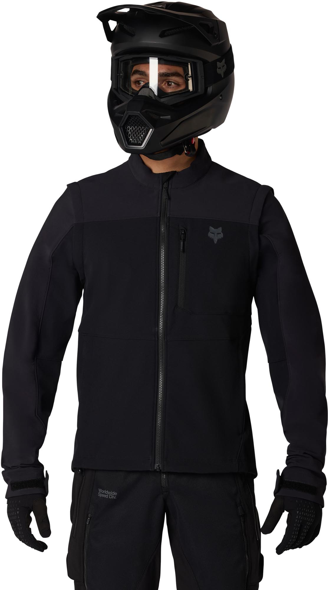FOX Ranger Off-Road Softshell Мотокроссовая куртка чёрный M Рисунок 3