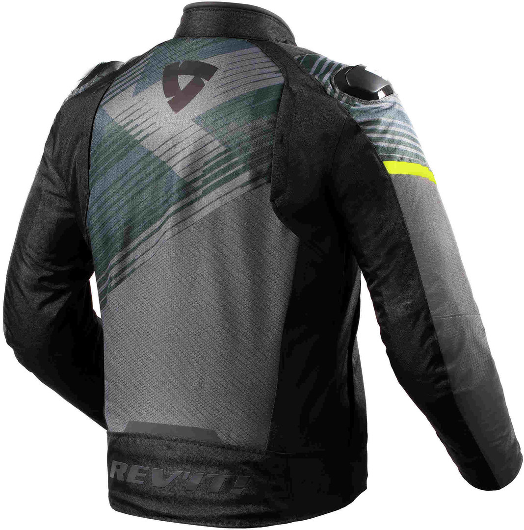Revit Apex H2O Jachetă textilă pentru motociclete gri/galben S Figura 2