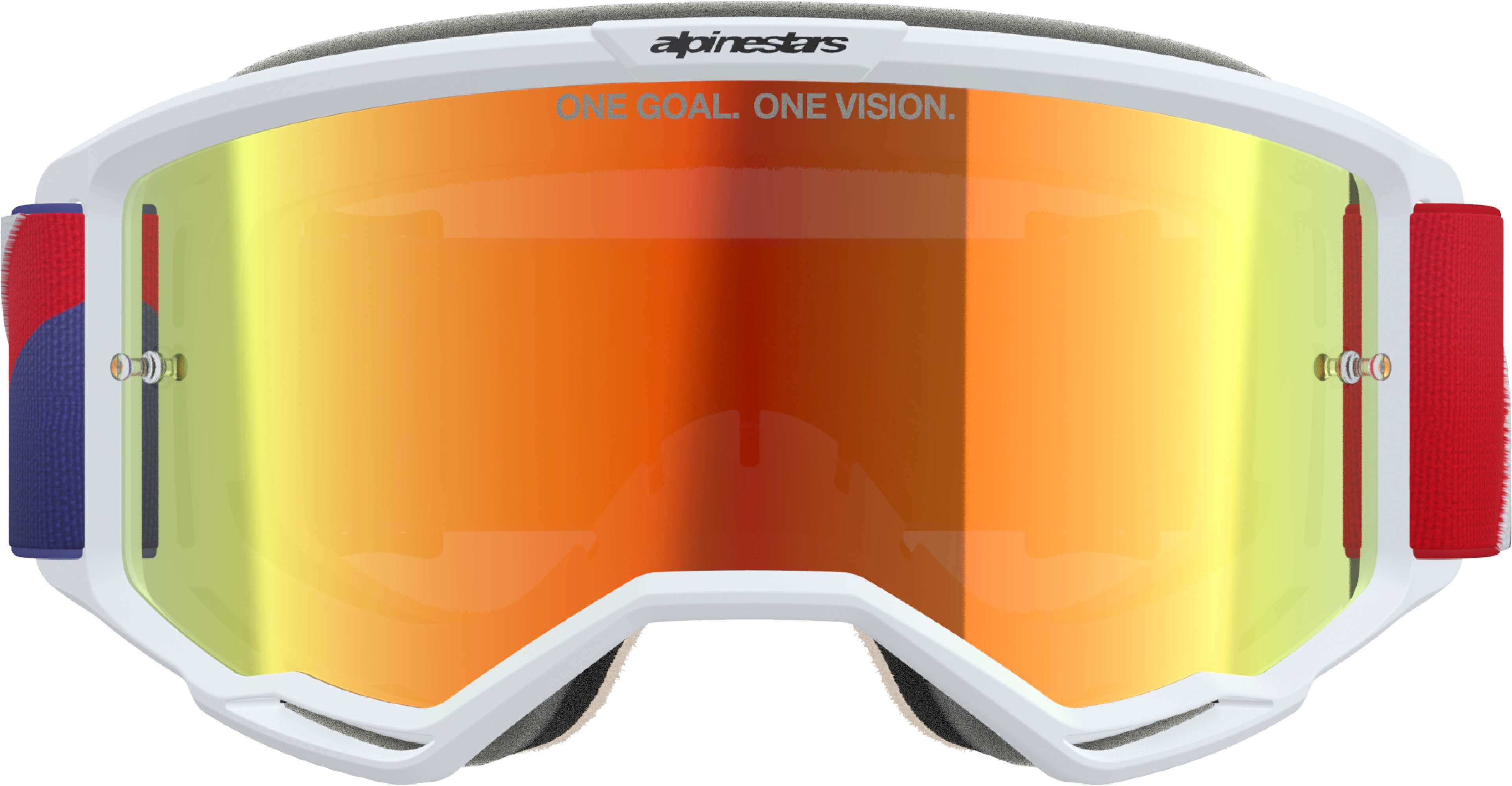 Alpinestars Vision 5 Corp Ochelari de motocross roșu Figura 3