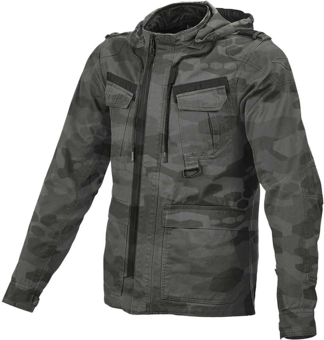 Macna Combat Camo Motorcycle Textile Jacket XL Figure 1