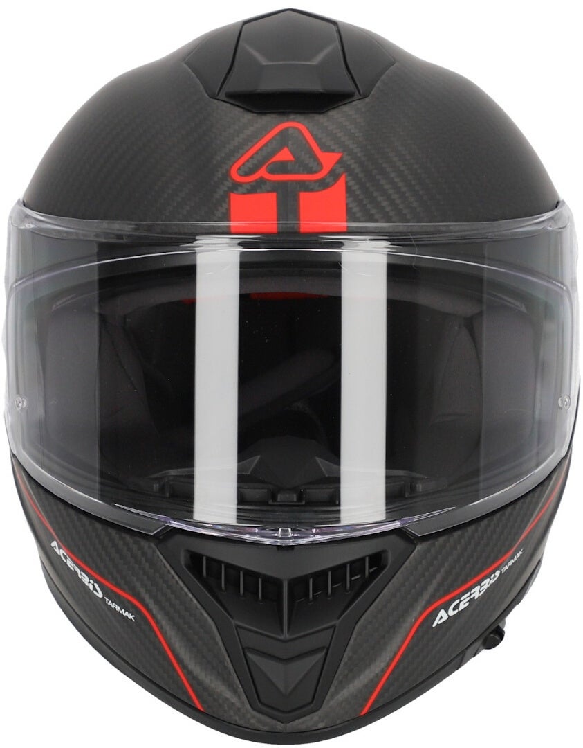 Acerbis Tarmak 2024 Casco nero opaco/rosso S (55/56) Figura 6