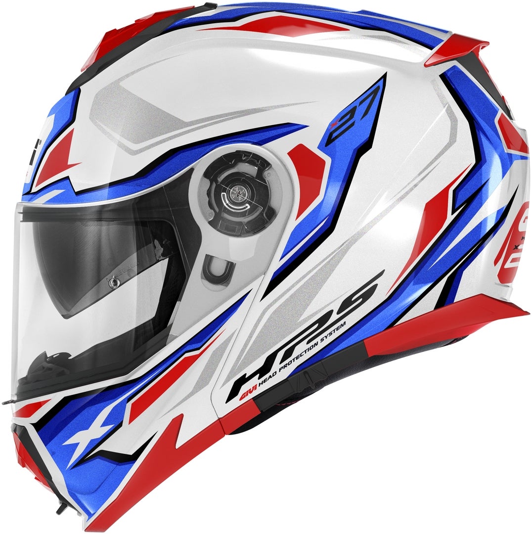GIVI X.27 Sector Casque rabattable Blanc/Bleu/Rouge XXL Figure 2