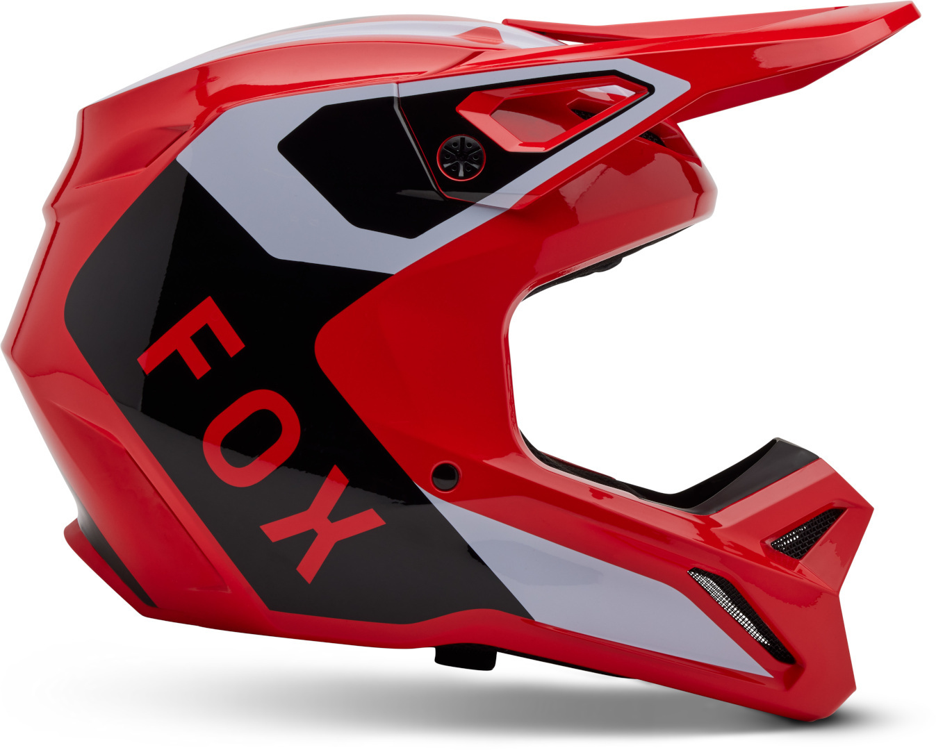 FOX V1 Lean MIPS Casco da motocross rosso S (55/56) Figura 6