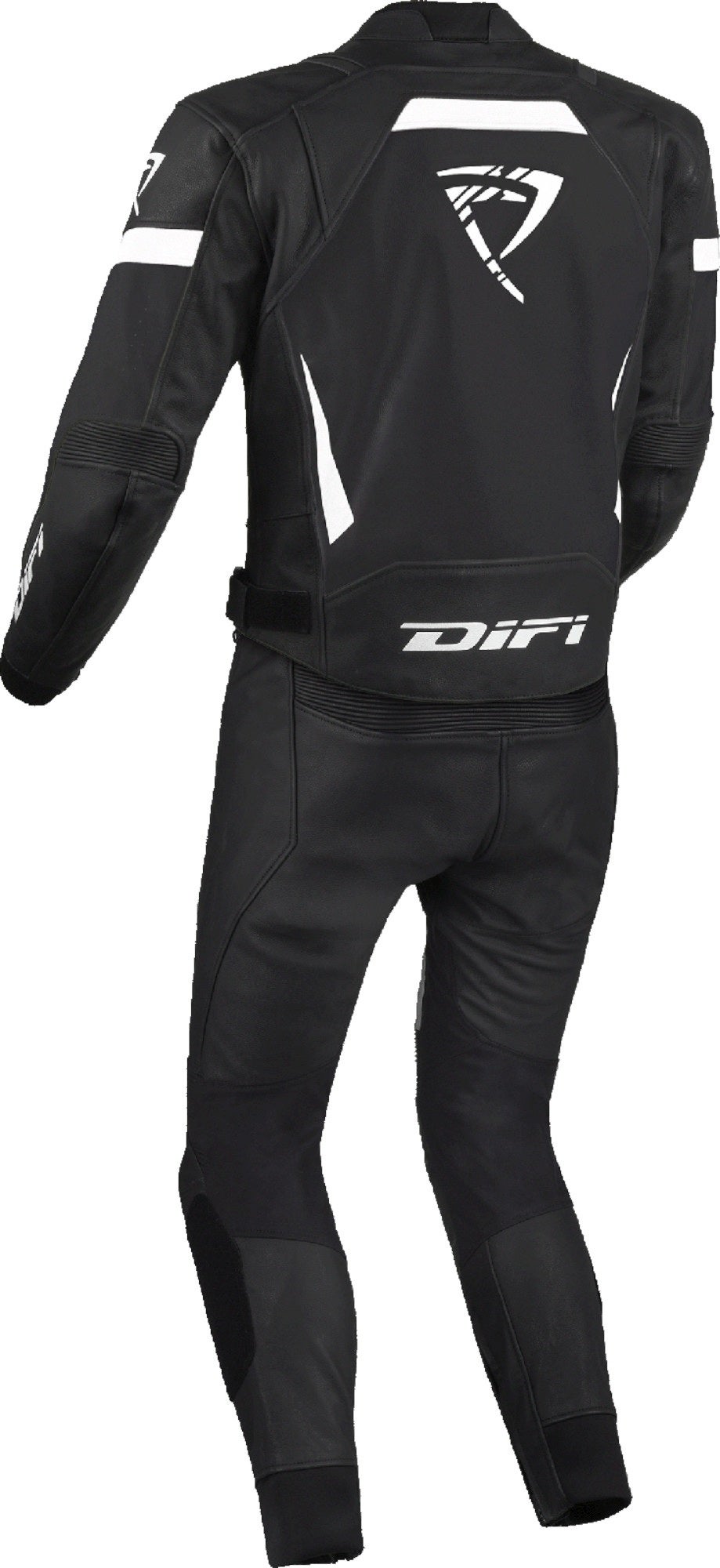 DIFI Jerez perforierte 2-Teiler Motorrad Lederkombi schwarz/weiß 52 Abbildung 2