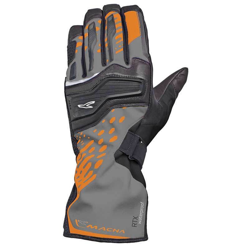 Macna Talon Motorcykel handsker sort/orange XL Figur 1