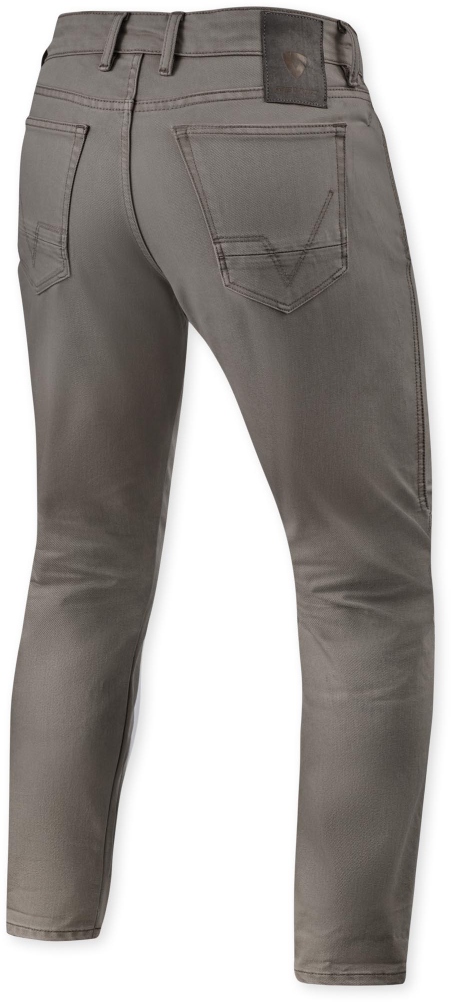 Revit Jamison Slim Motorcykeljeans Sort/oliven 32/30 Figur 2