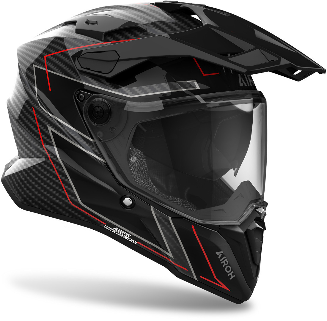 Airoh Commander 2 Stylish Full Carbon Casco da motocross S (55/56) Figura 2