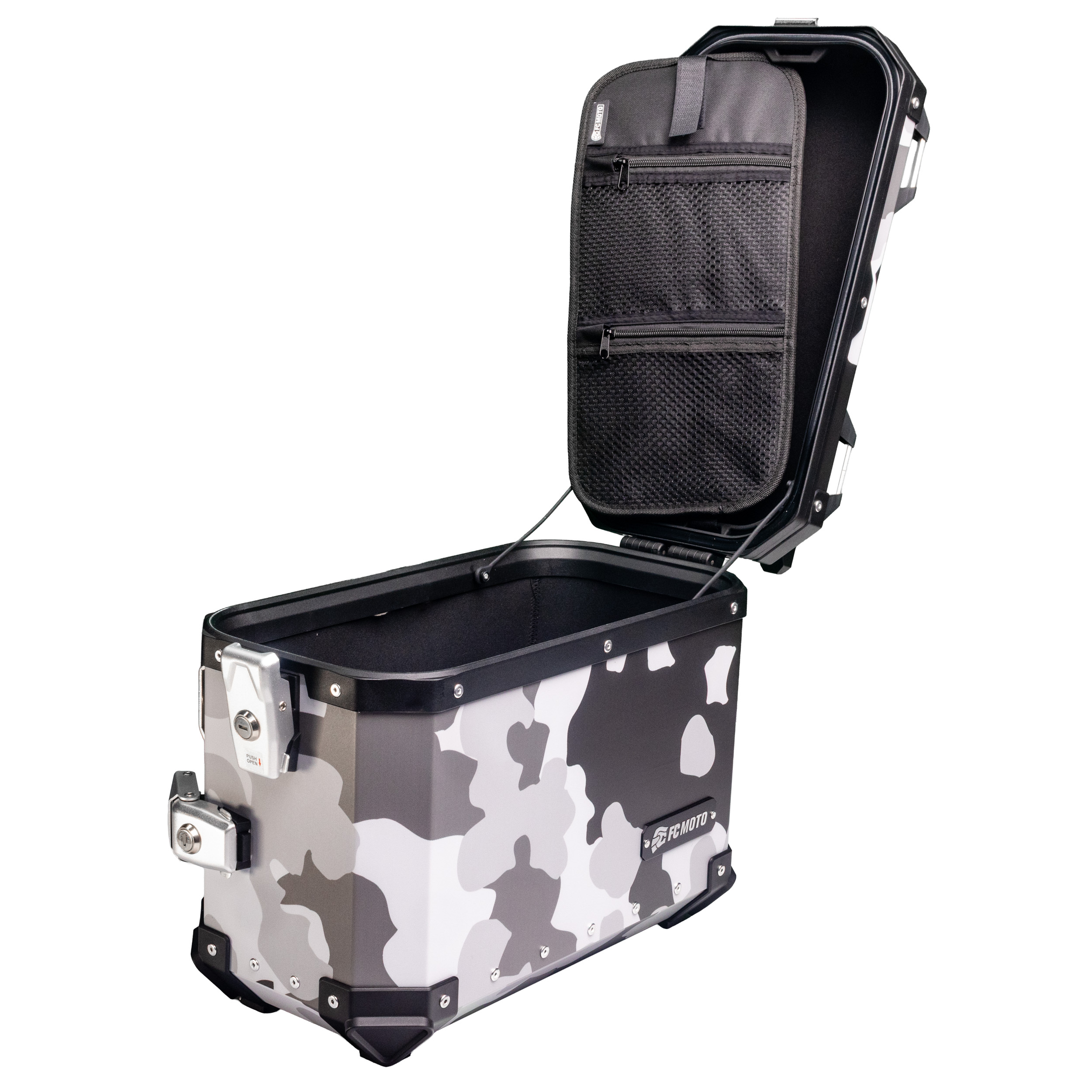FC-Moto Terreno EVO Camo 28 L Alu Cutia laterală Camuflaj alb Dreapta Figura 9