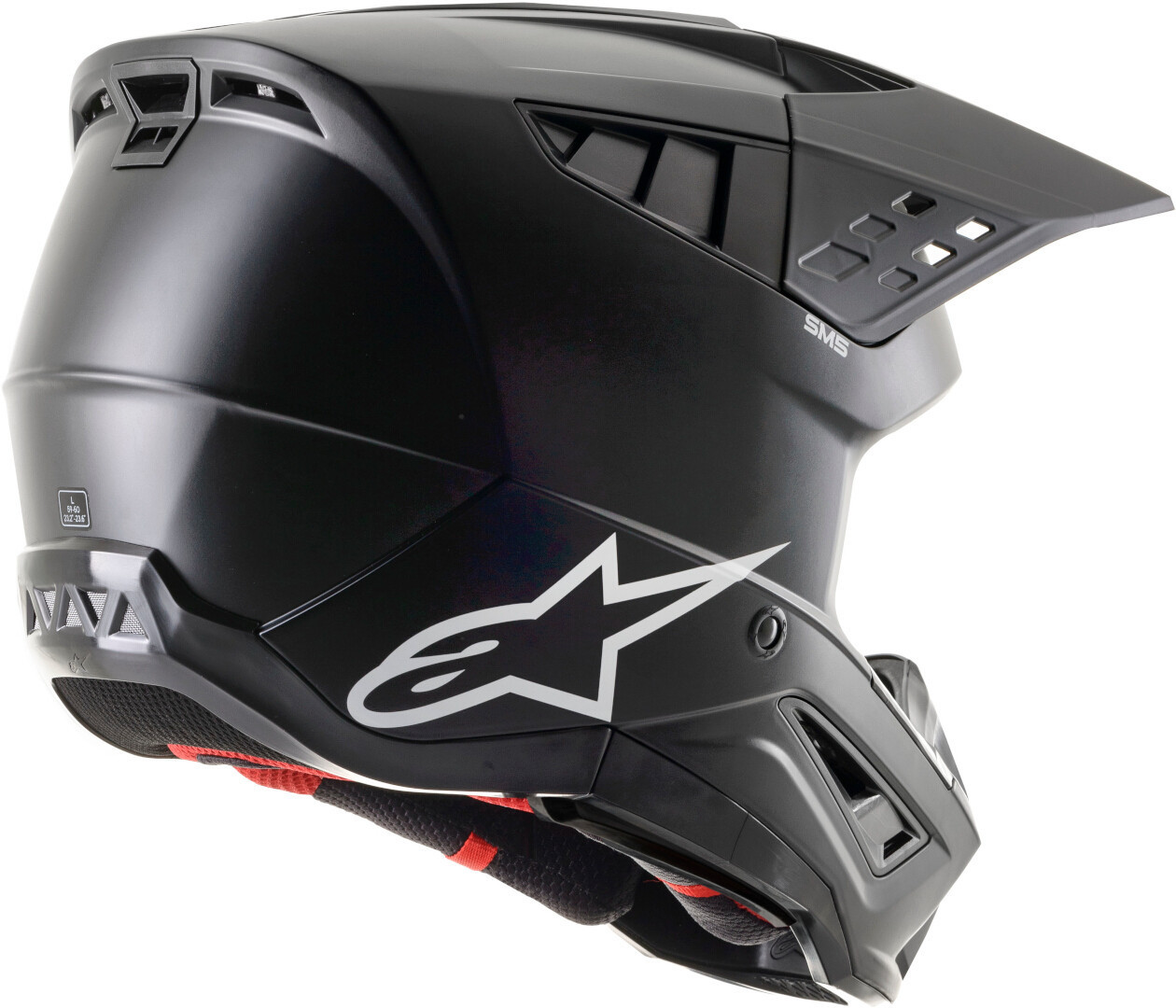 Alpinestars S-M5 Solid 2024 Cască de motocross Black matt L (59/60) Figura 2