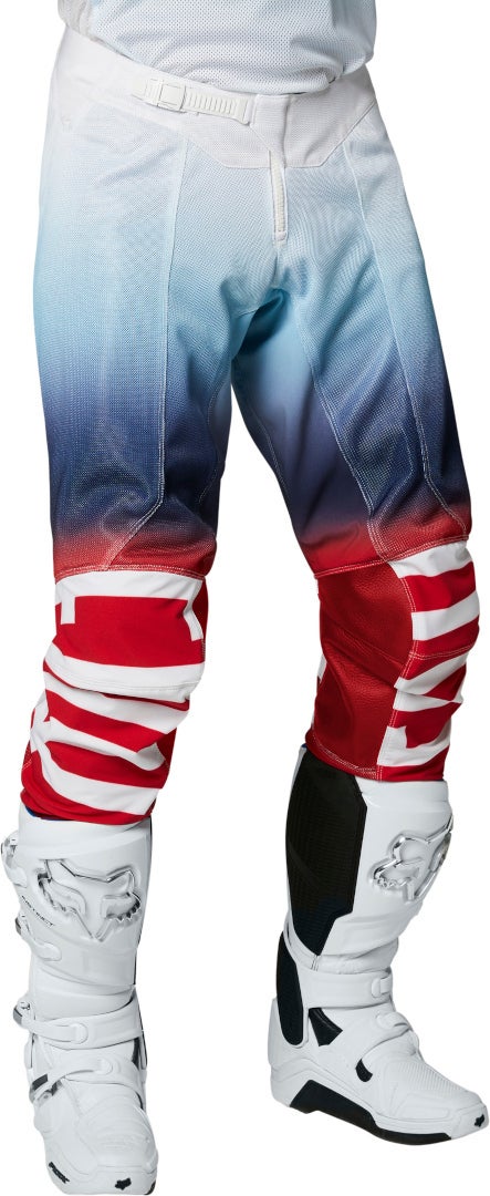 FOX Airline Reepz Motocross Pants white/blue/red 34 Figure 3