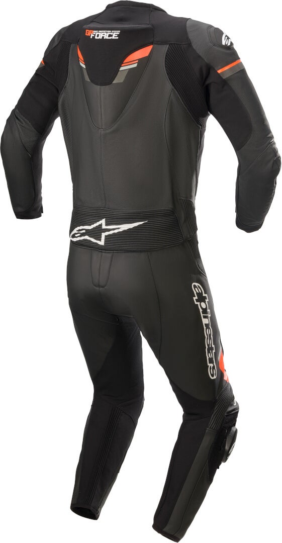 Alpinestars GP Force Chaser ツーピース オートバイ レザー スーツ 黒/赤 50 図2