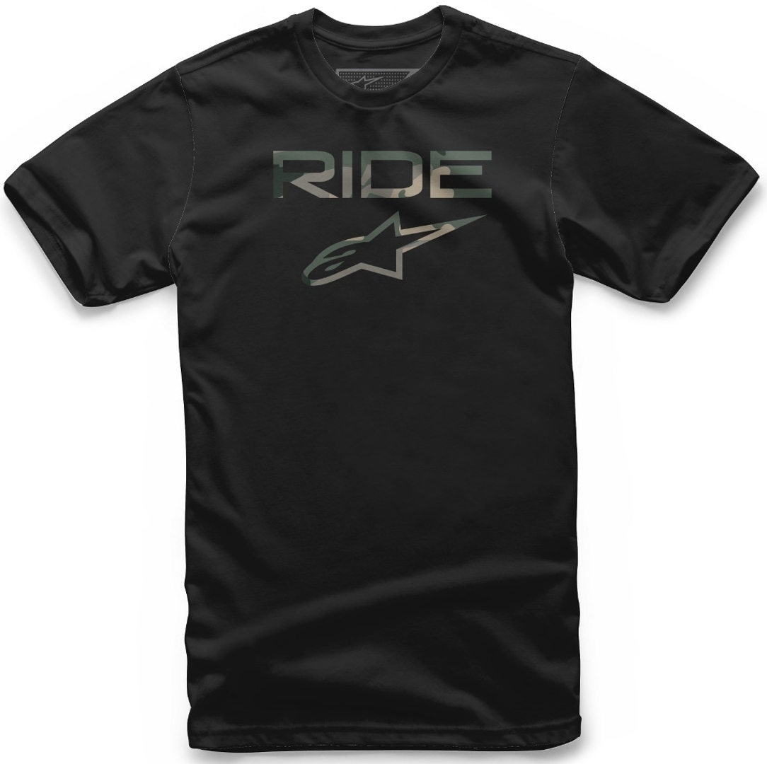 Alpinestars Ride 2.0 Camo Tričko černá S Obrázek 1