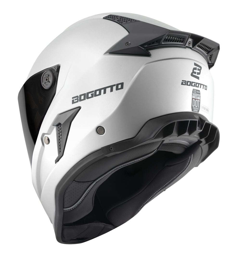 Bogotto Rapto Casco Blanco mate S Figura 4