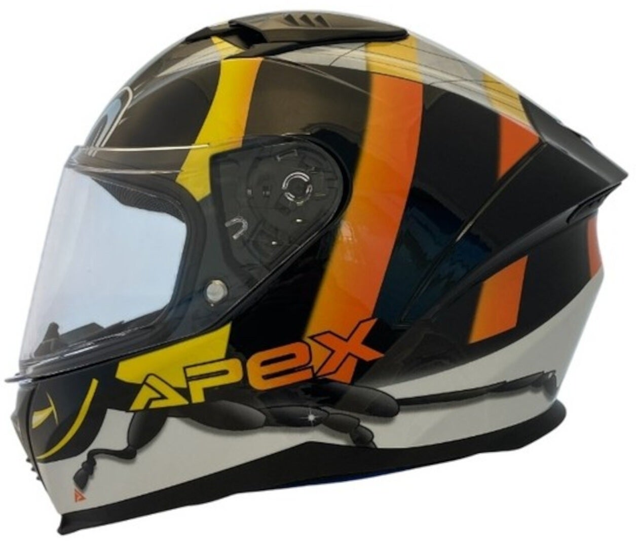 APEX FI100 Bee Jugend Helm L (55/56) Abbildung 1