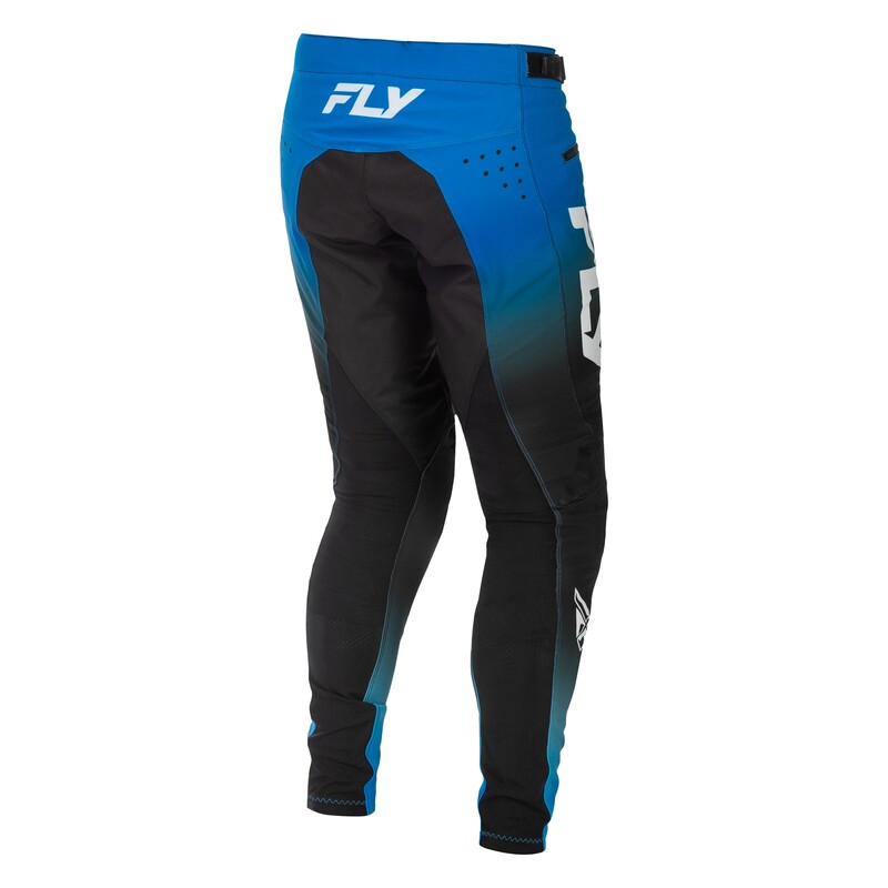 FLY Racing Rayce Youth MTB-byxor - Blå/Svart/Vit Figur 1