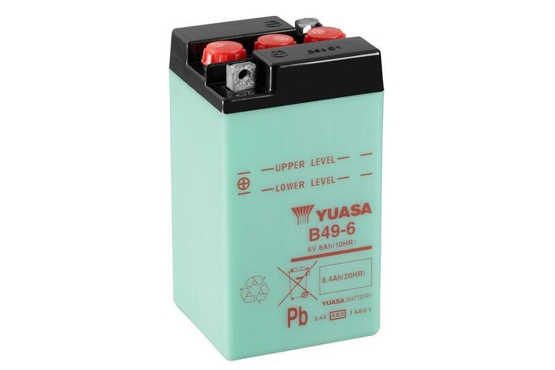 YUASA B49-6 Baterie fără pachet acid Figura 1