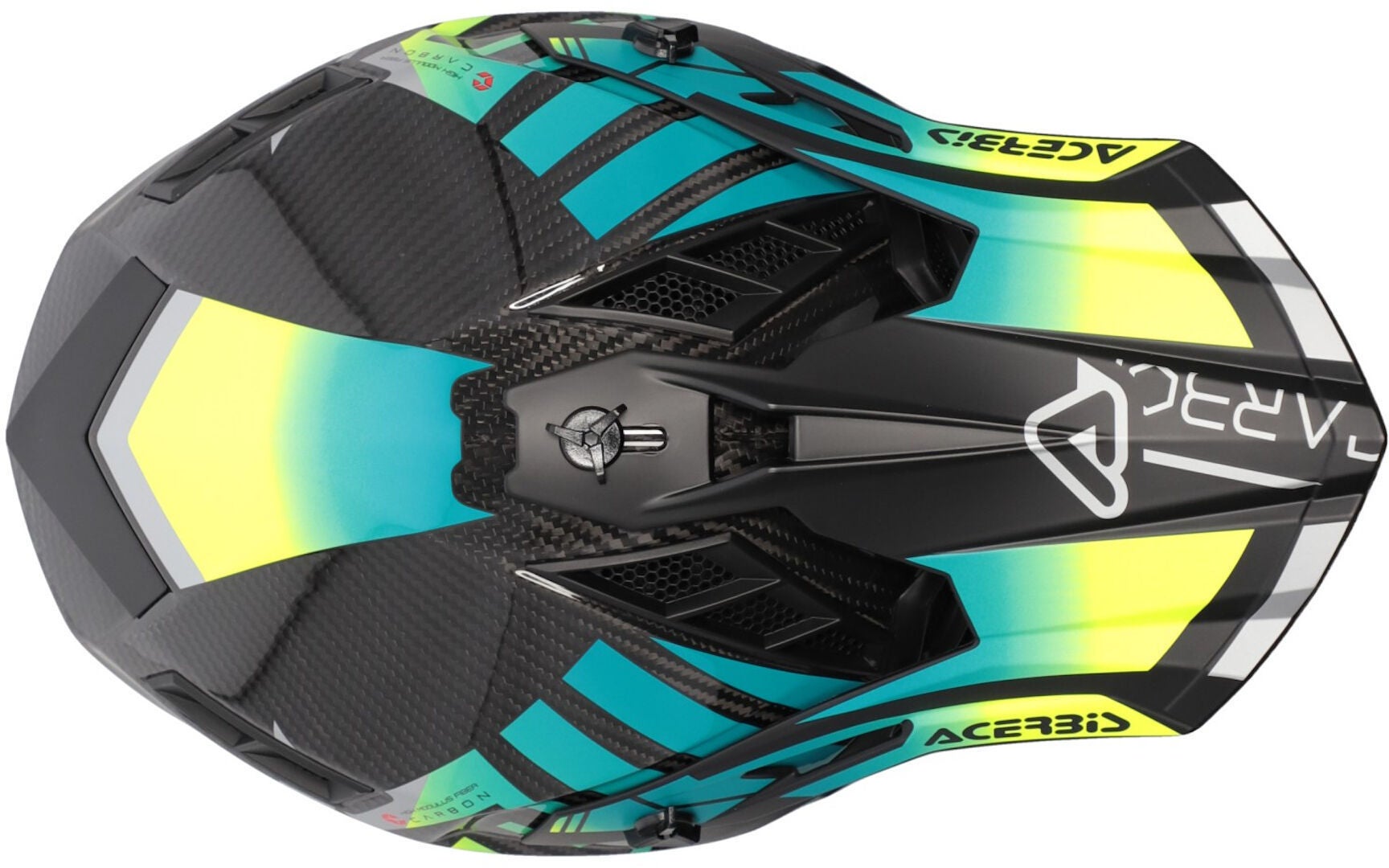 Acerbis Steel Carbon Casco da motocross nero/giallo L (59/60) Figura 2