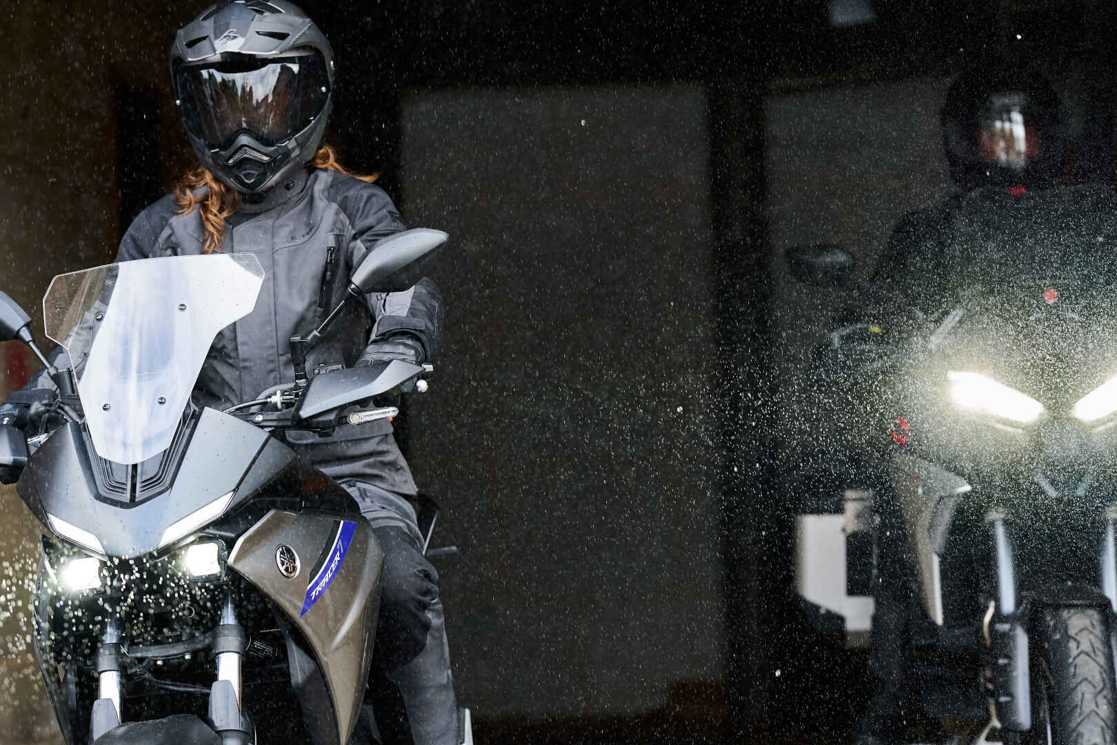 Richa Cyclone 2 Gore-Tex waterproof Ladies Motorcycle Textile Jacket dark grey/black XXL Figure 5