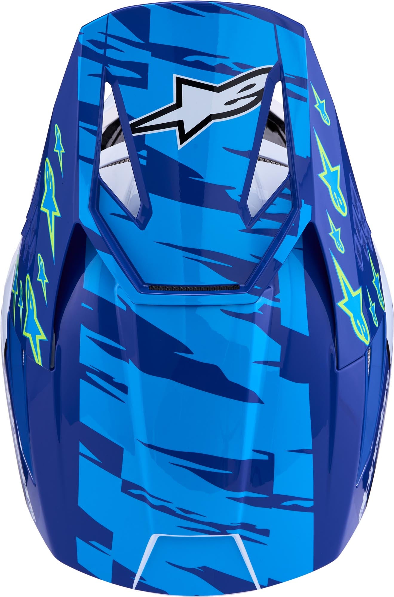 Alpinestars S-M3 Falcon Casque de motocross bleu/blanc/noir S (55/56) Figure 7