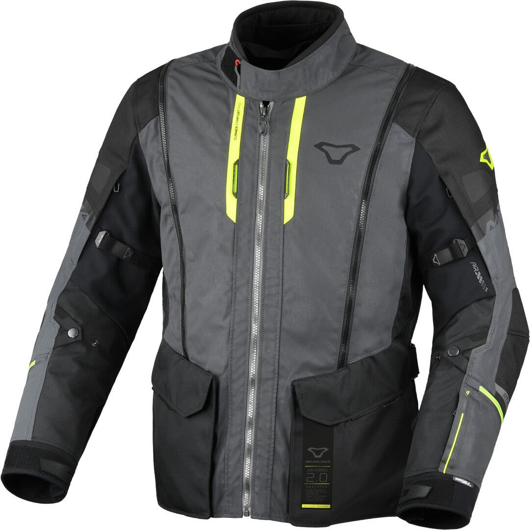 Macna Air Hybrid 2.0 NightEye waterproof Motorcycle Textile Jacket S Figure 1