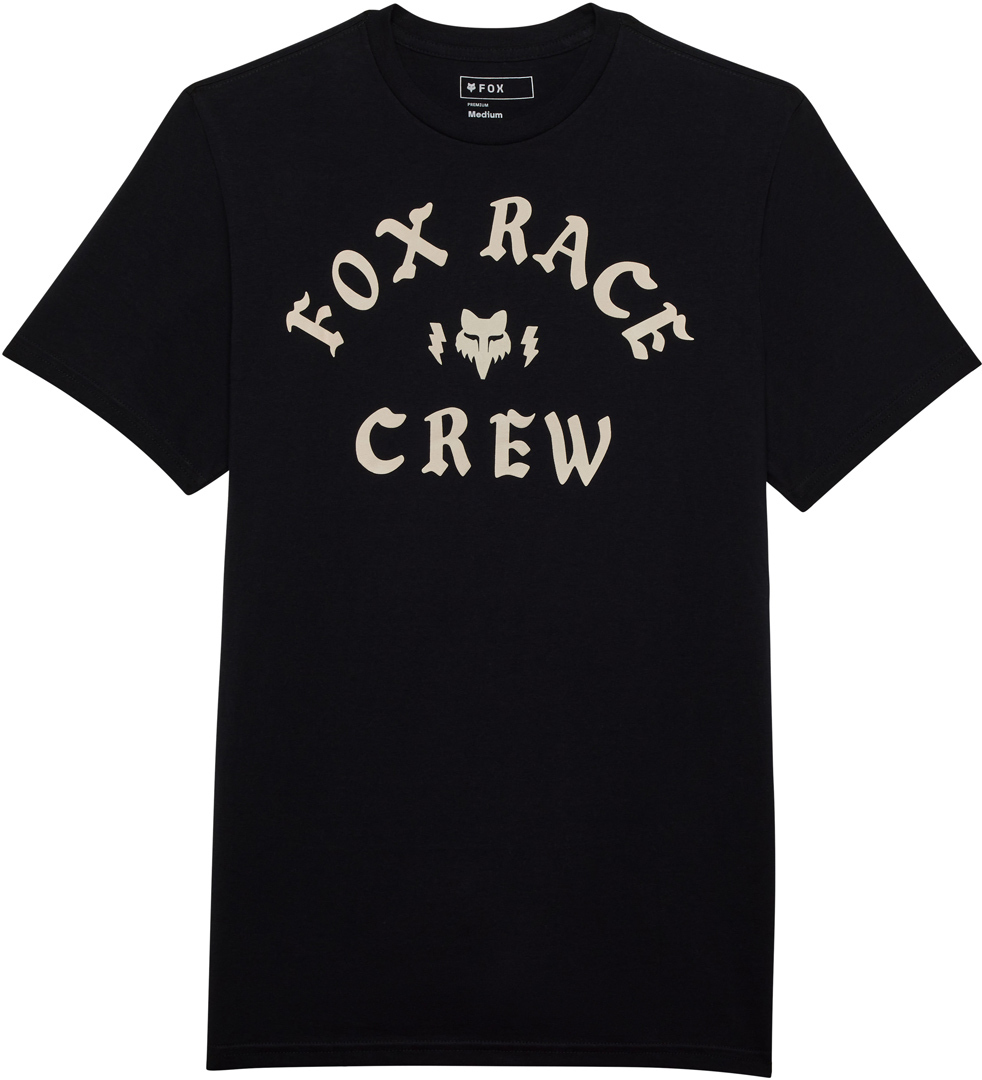 FOX Race Crew Premium Camiseta preto M Figura 1