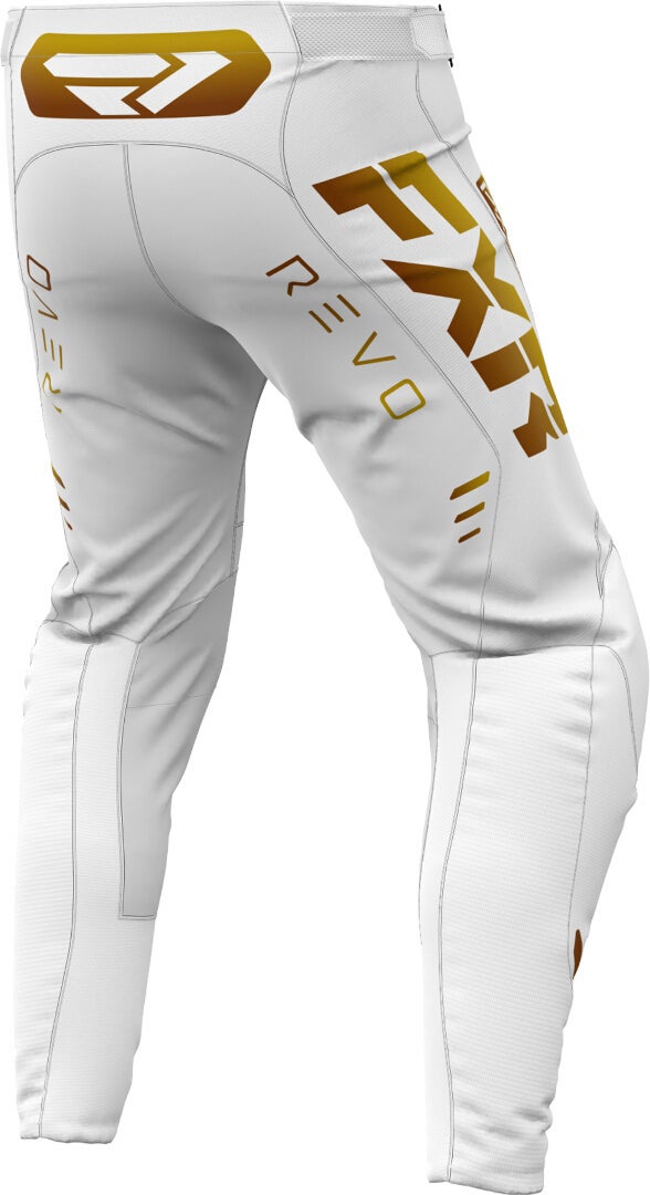 FXR Revo 2024 Motorcross broek Wit/goud 34 Figuur 6