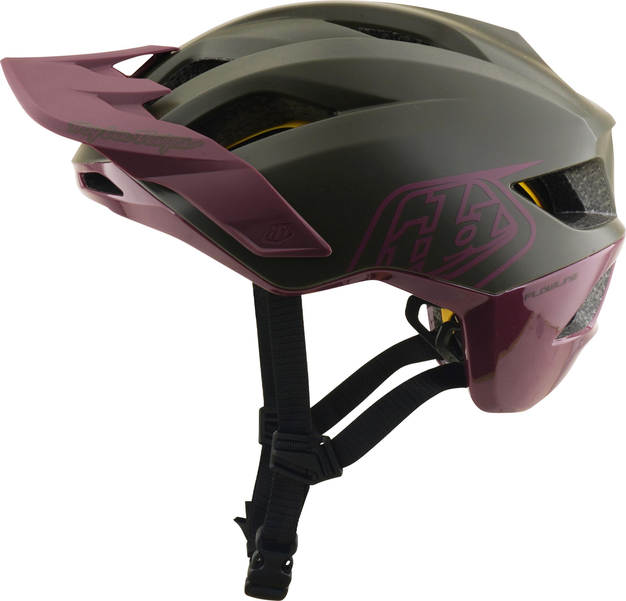 Troy Lee Designs Mips Flowline Point Cască de bicicletă Olive matt XL-XXL (60/63) Figura 7