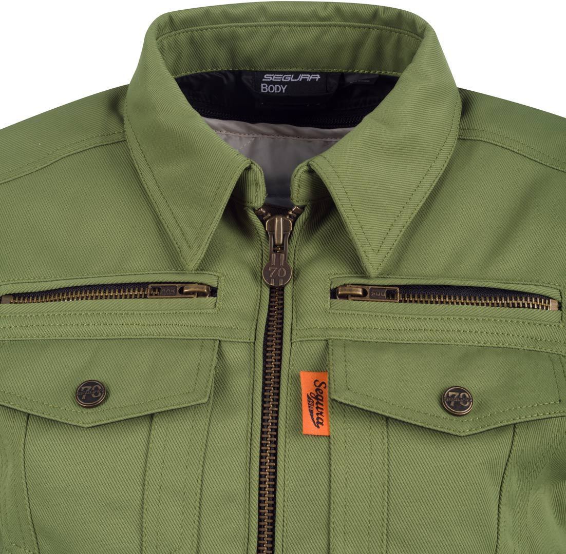 Segura Patrol Damen Motorrad Textiljacke khaki 44 Abbildung 5