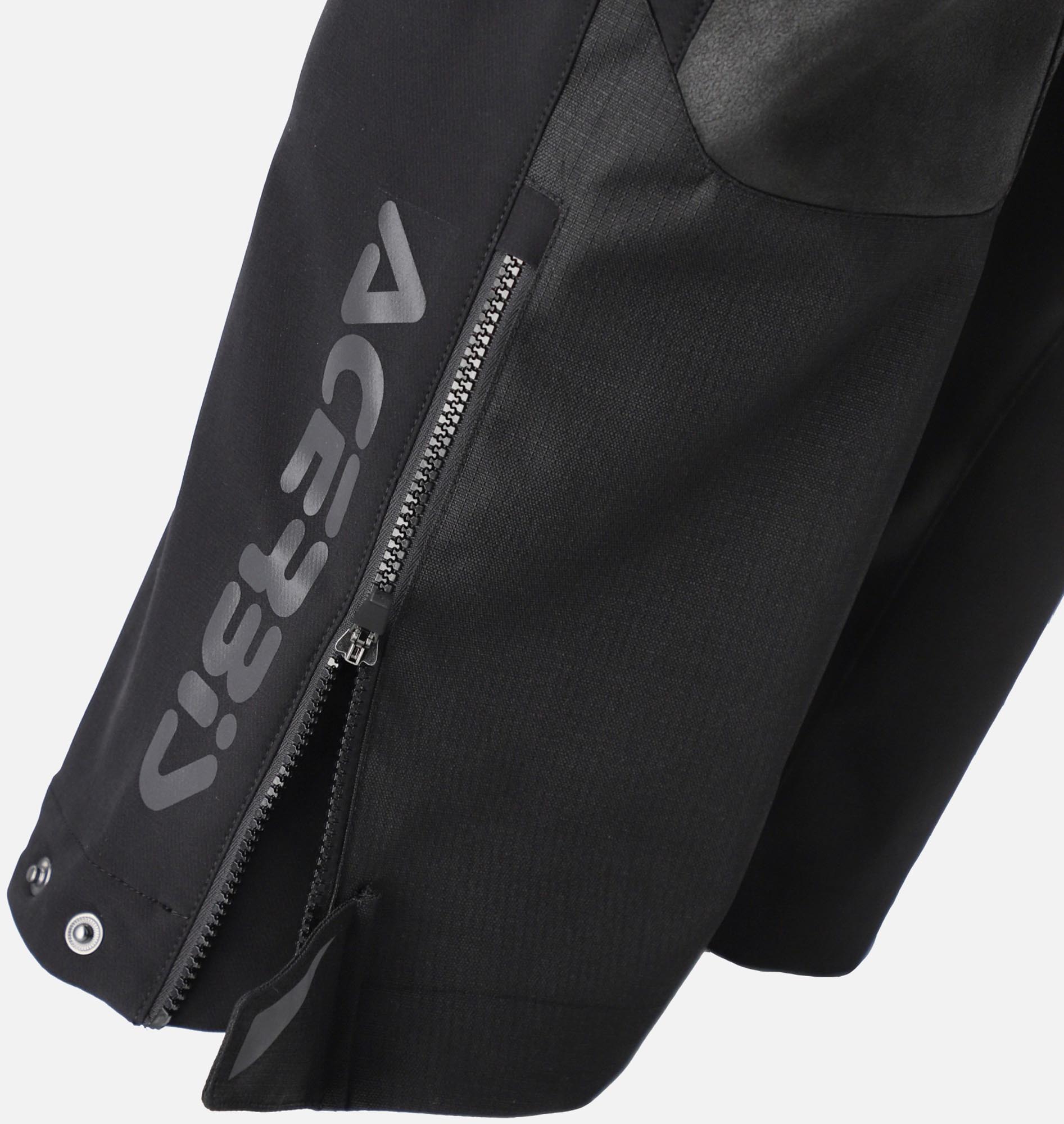 Acerbis Rally Pro Motorfiets Textiel Broek Zwart 36 Figuur 7