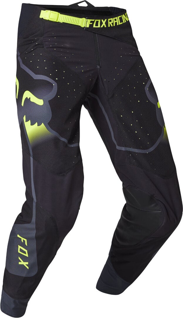 FOX 360 Vizen Pantaloni Motocross nero/giallo 32 Figura 1