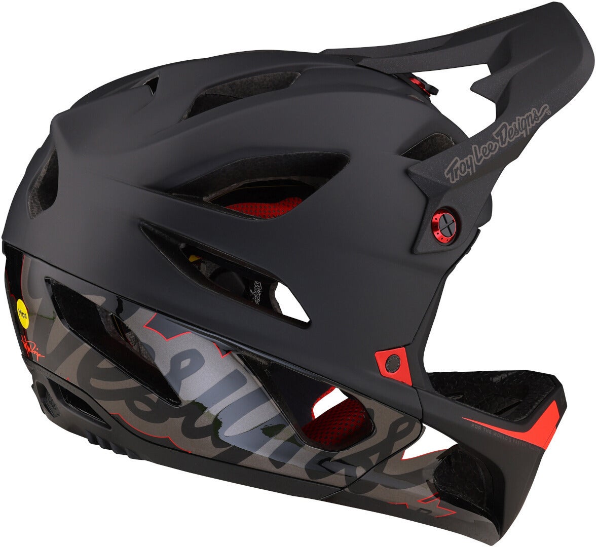 Troy Lee Designs Stage MIPS Signature Downhill Helm schwarz M-L (57/59) Abbildung 5