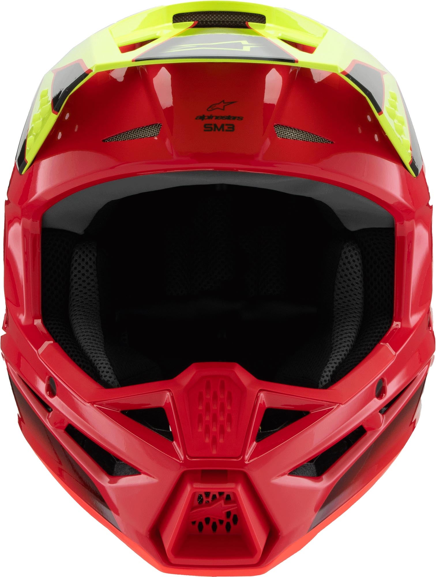 Alpinestars S-M3 Fray Casque de motocross rouge/jaune XXL (63/64) Figure 2