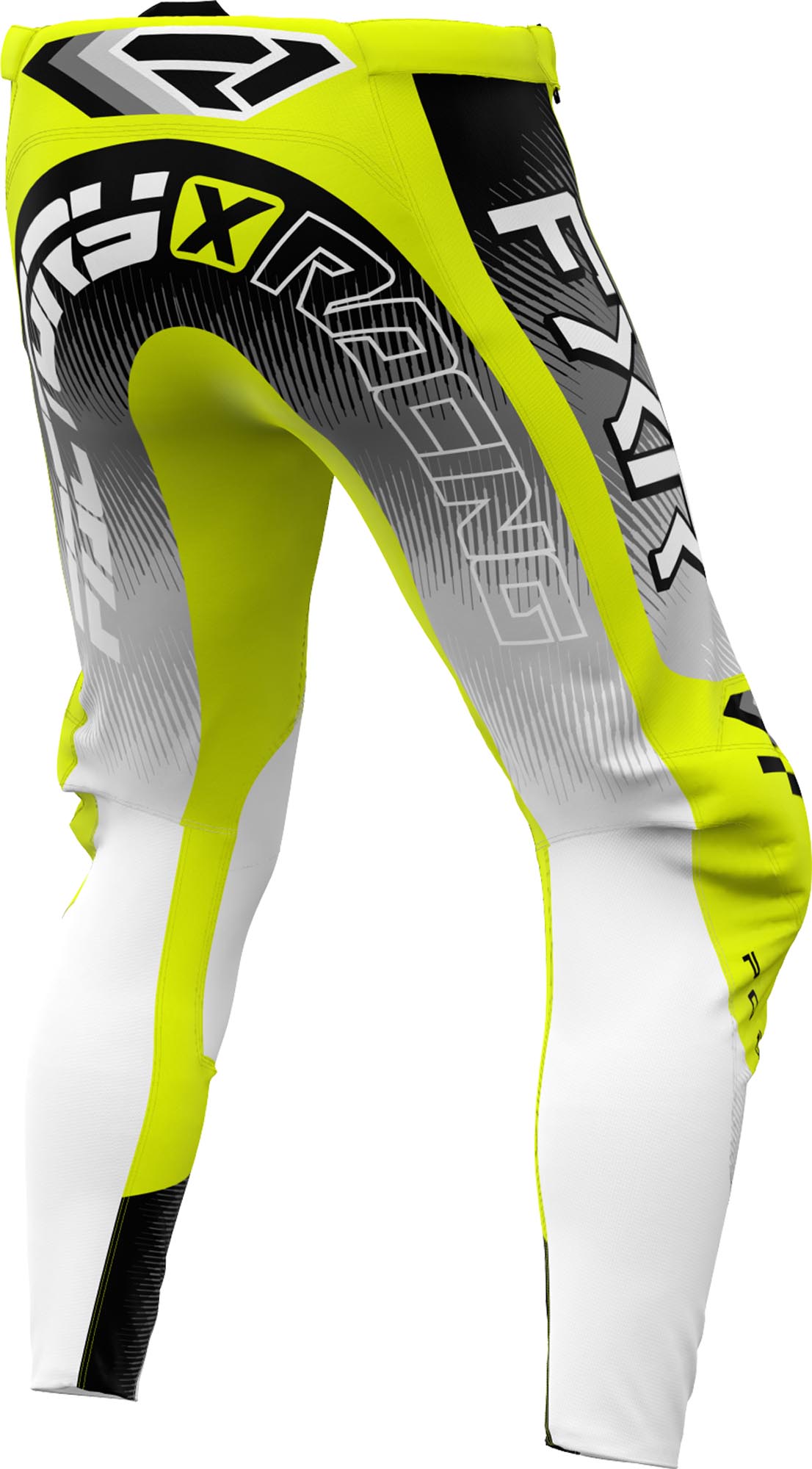 FXR Podium Gladiator Motocross bukser sort/hvid/gul 30 Figur 2