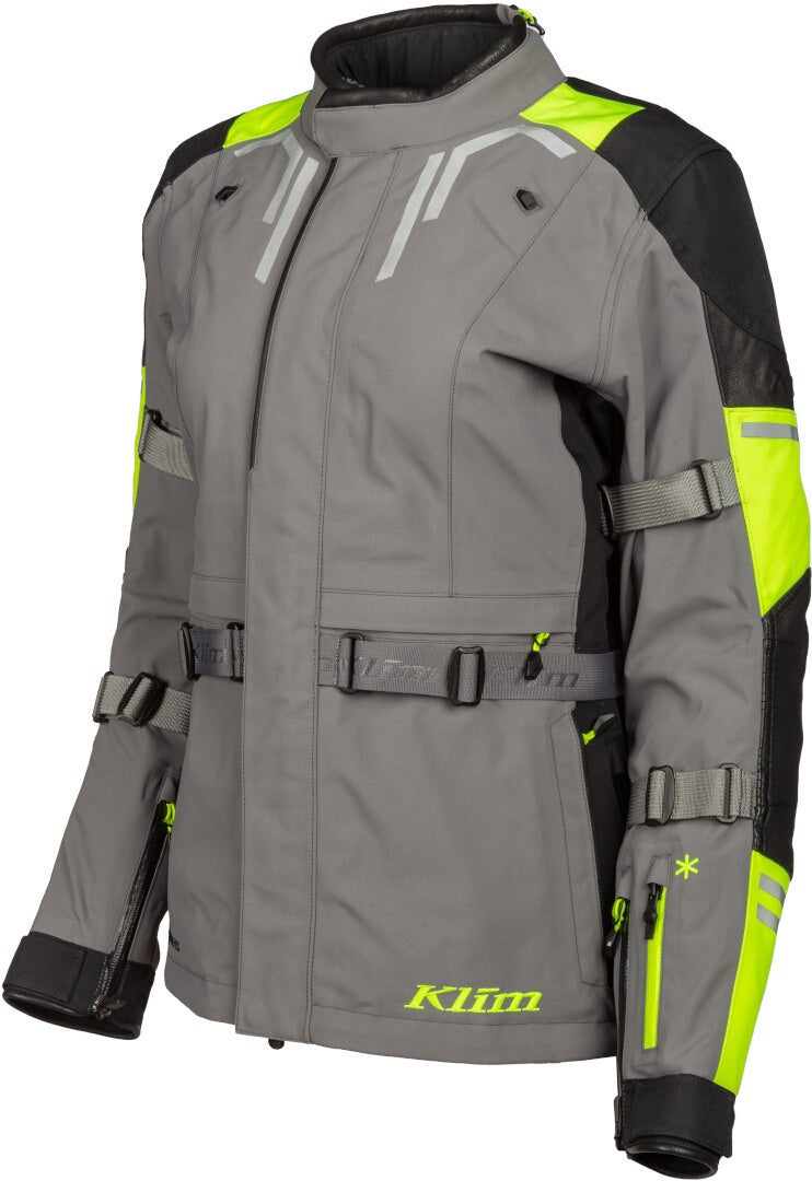 Klim Altitude 2023 Motorcycle Textile Jacket grey/black/yellow L Figure 1
