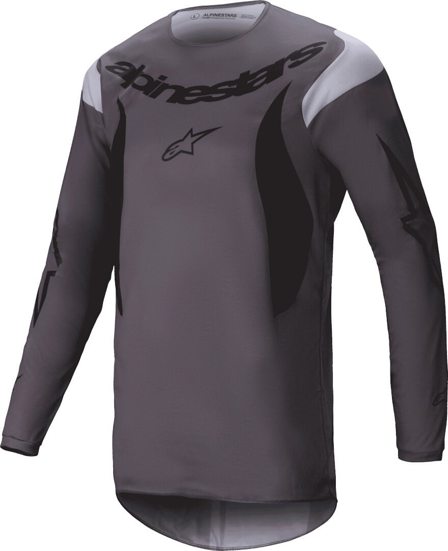 Alpinestars Fluid Haul Motocross Jersey hellgrau/dunkelgrau XL Abbildung 1