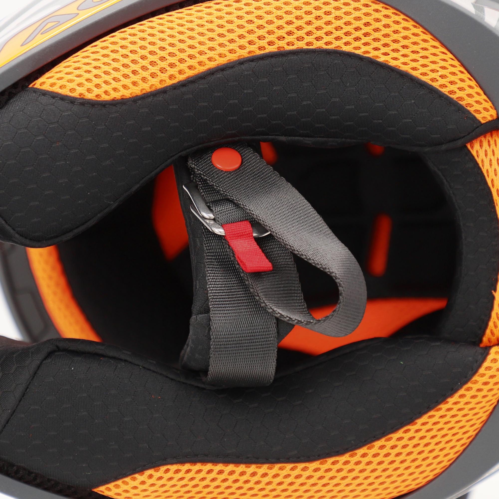 Acerbis Whoops Graphic Motocrosshelm oranje/zwart/grijs S (55/56) Figuur 7