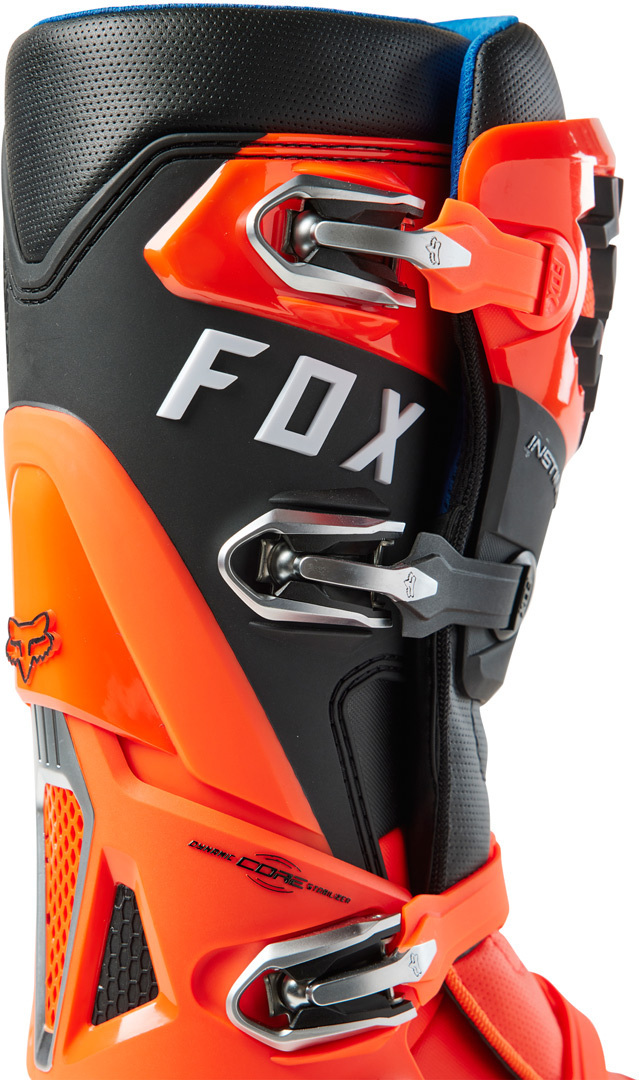FOX Instinct Motocross Boots orange 9 Figure 3