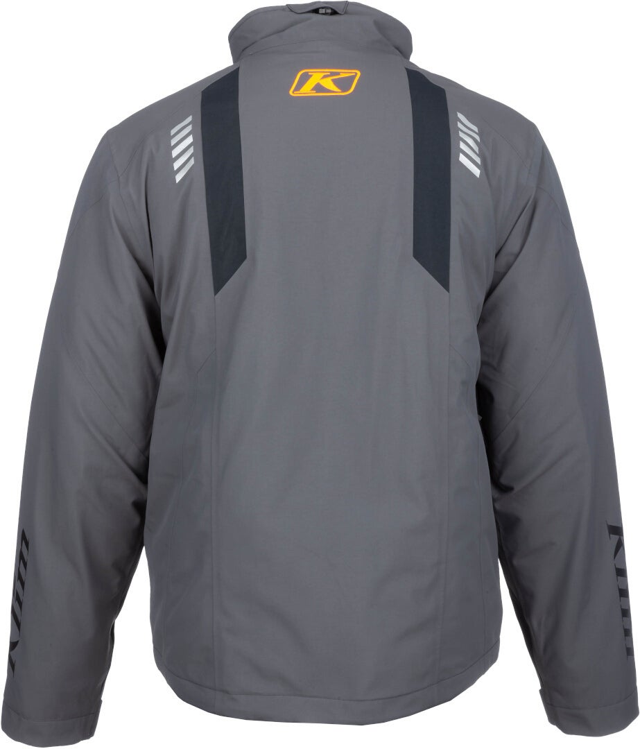 Klim Keweenaw 2025 waterproof Snowmobile Jacket grey/yellow 3XL Figure 4