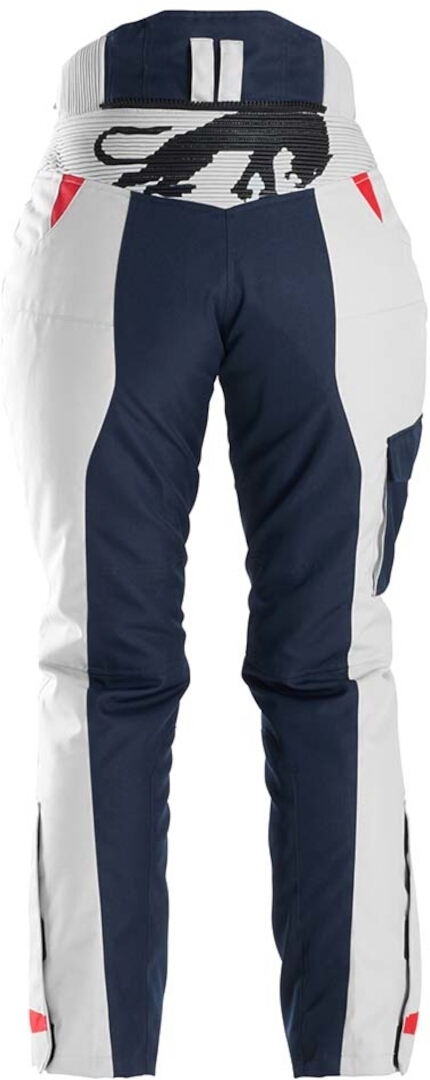 Furygan Killington Pantaloni textile pentru motociclete pentru doamne Albastru/Alb/Roșu M Figura 3