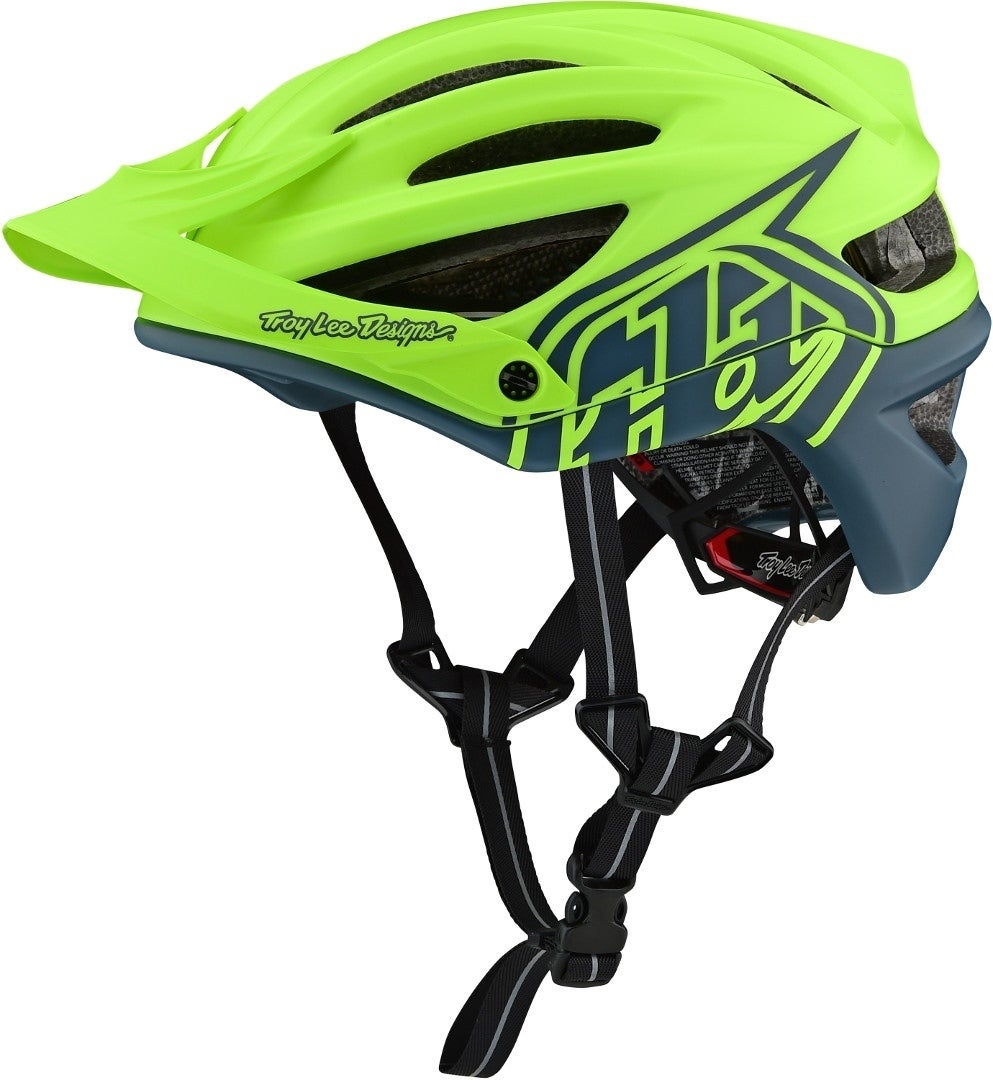 Troy Lee Designs A2 MIPS Decoy Casque Bycicle jaune/gris M/L Figure 1