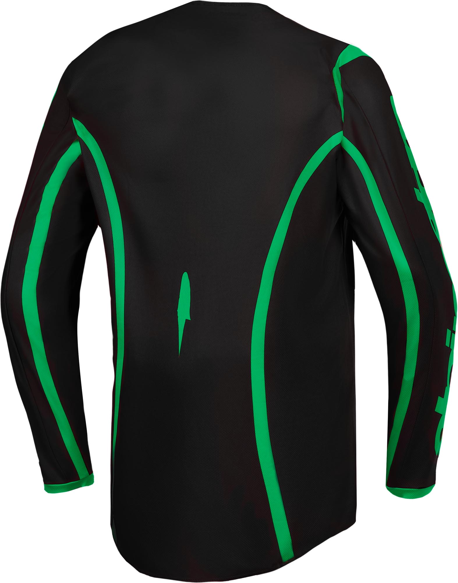 Alpinestars Fluid Apex V2 Motocrosstrøje Sort/neon-grøn M Figur 2