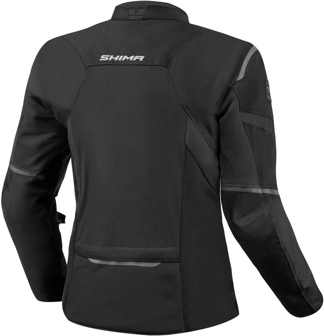 SHIMA Rush 2.0 Vented imperméable à l’eau dames moto textile veste noir S Figure 2