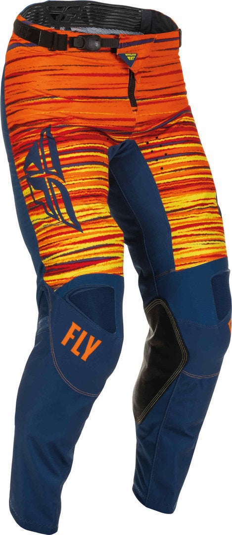 Fly Racing Kinetic Wave Motocross Pants orange/blue 38 Figure 1