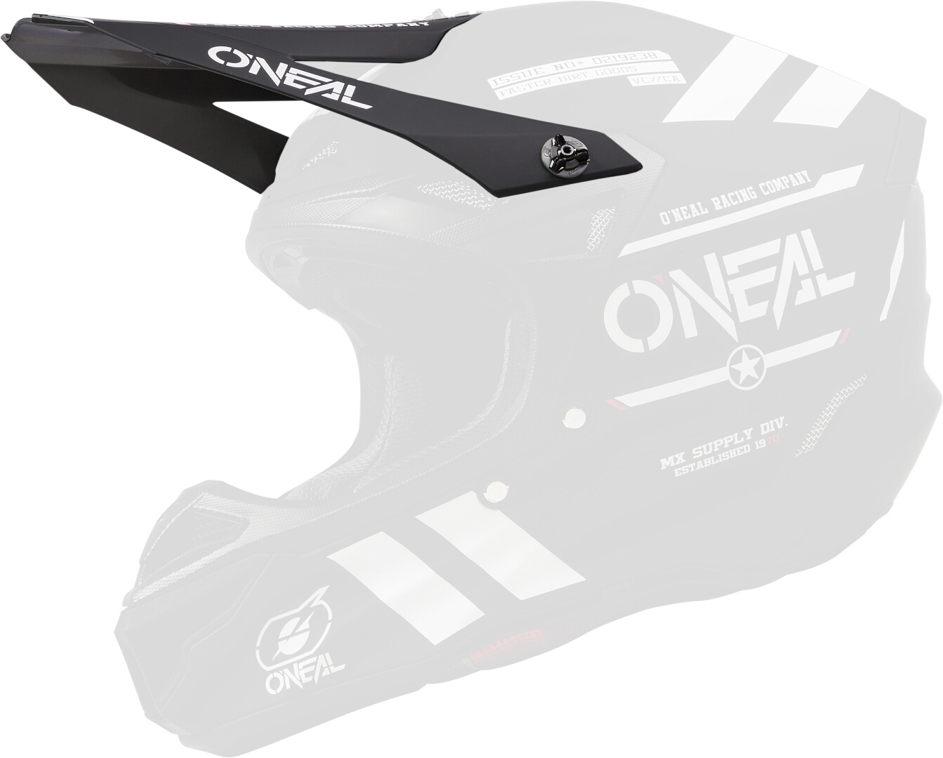 Oneal 5SRS Polyacrylite Warhawk Hjälm Topp Figur 1